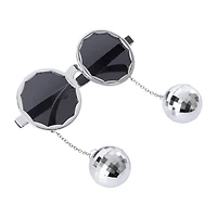 New Years Retro Disco Ball Glasses