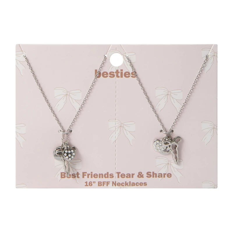 Best Friends Tear & Share Necklace