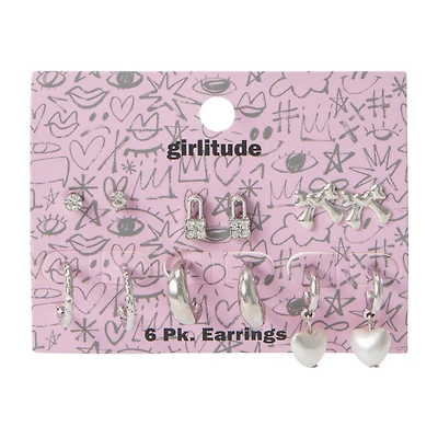 Girlitude Earrings 6-Pack