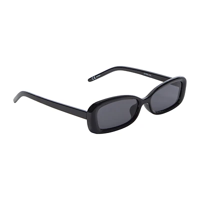 Juniors Rectangle Plastic Sunglasses