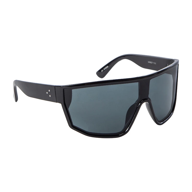 Juniors Retro Shield Sunglasses