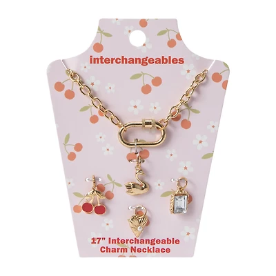 Interchangeables Charm Necklace 17in