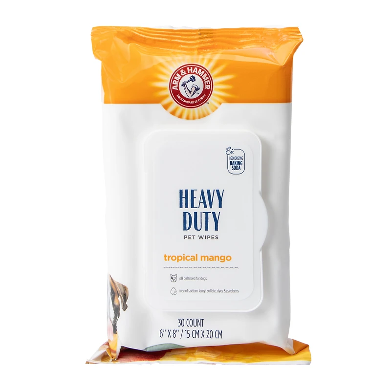 Arm & Hammer™ Tropical Mango Pet Heavy Duty Wet Wipes