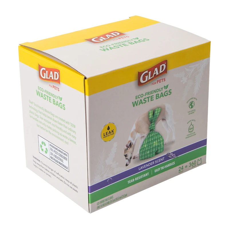 Glad® Pets Eco-Friendly Waste Bags