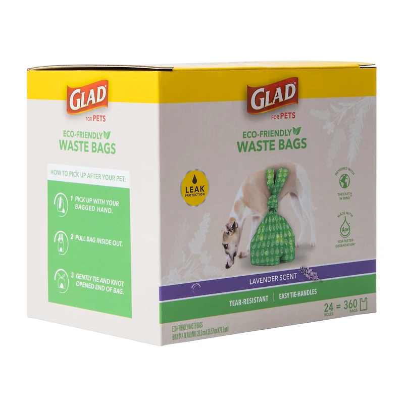 Glad® Pets Eco-Friendly Waste Bags