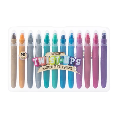 Metallic Twist-Ups Watercolors 12-Pack