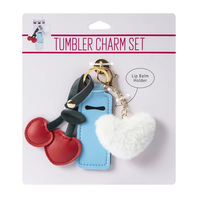 Tumbler Charm Set