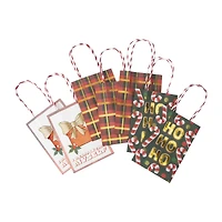 Christmas Holiday Kraft Bags 7-Pack