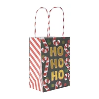 Christmas Holiday Kraft Bags 7-Pack