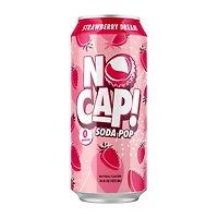 No Cap! Strawberry Dream Soda Pop 16oz