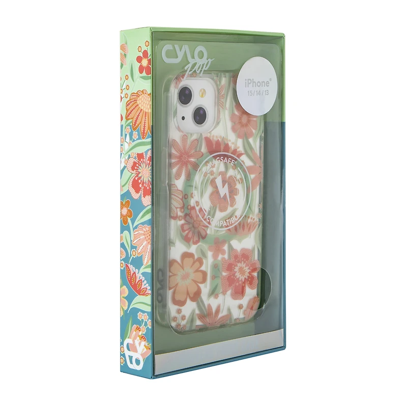 iPhone 15®/14®/13® Nouveau Flower Phone Case