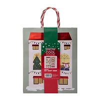 Christmas Holiday Kraft Bags 5-Count