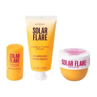 ScentXScent Solar Flare Brazilian Caramel Dreams Gift Set
