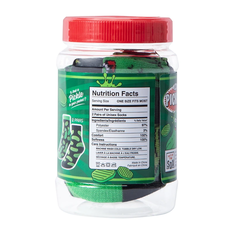 Pickles Socks 2-Pairs