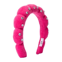 Padded Spa Headband With Rhinestones
