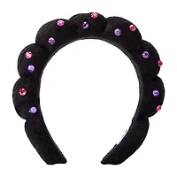 Padded Spa Headband With Rhinestones
