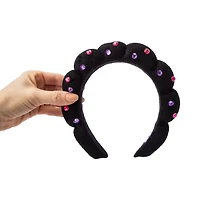 Padded Spa Headband With Rhinestones