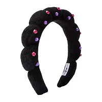 Padded Spa Headband With Rhinestones