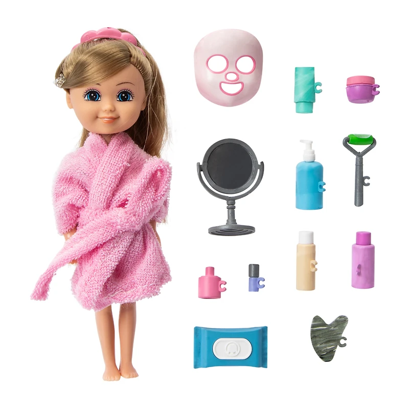 Zoe Beauty Routine Toy Set 13-Piece