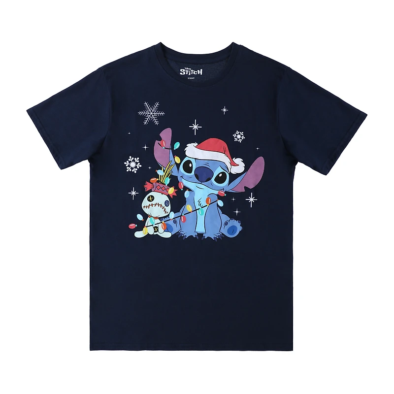 Disney Stitch Holiday Tee