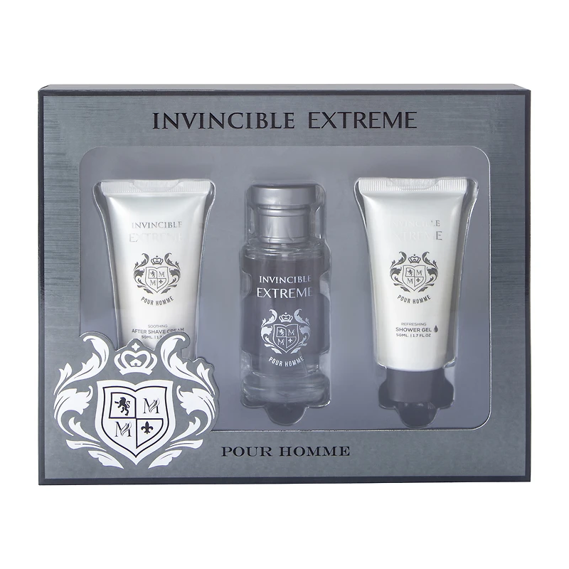 Invincible Extreme Pour Homme 3-Pack