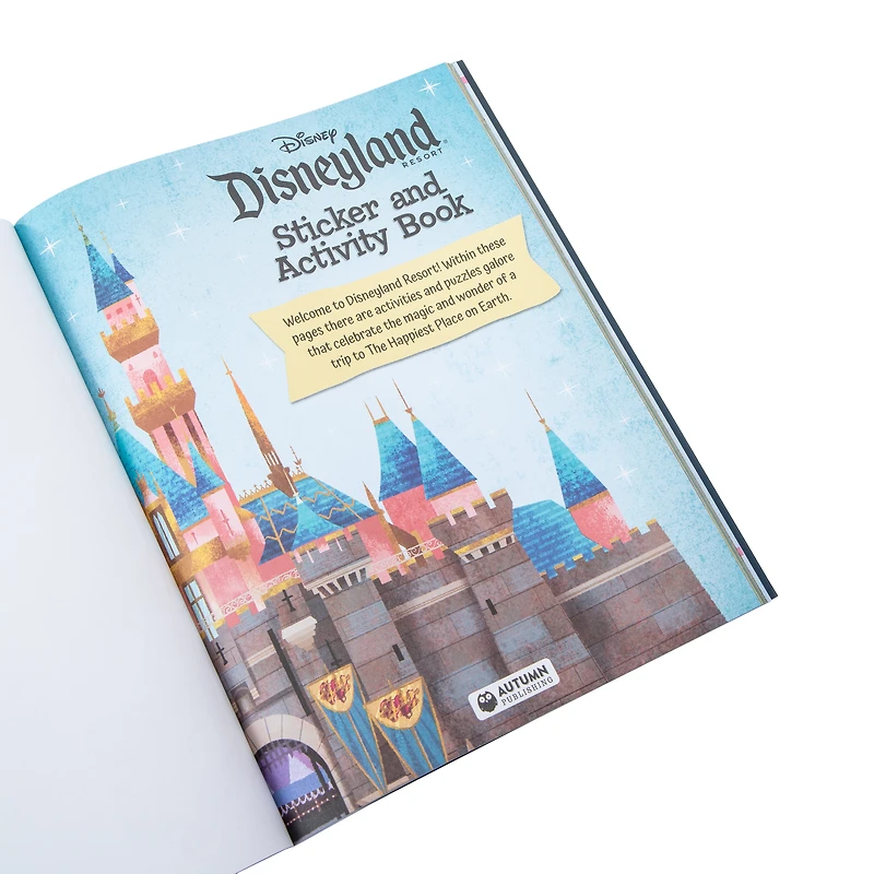 Disney Disneyland Resort Sticker And Activity Book