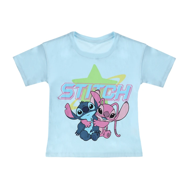 Kids Disney Stitch & Angel Graphic Tee