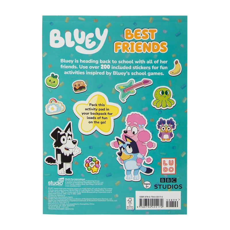 Bluey™ Best Friends Sticker Book