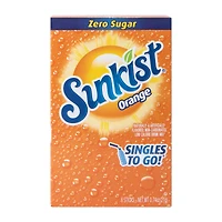 Sunkist® Orange Zero Sugar Drink Mix 0.74oz