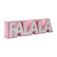 Christmas Tabletop Falala Sign Décor