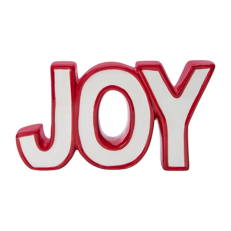 Christmas Tabletop Joy Sign Décor