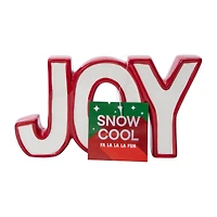 Christmas Tabletop Joy Sign Décor