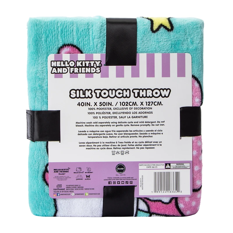 Hello Kitty And Friends® Silk Touch Throw 40inx50in