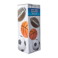 Flare Mini Sports Balls 3-Pack