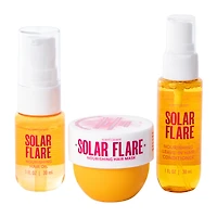 ScentXScent Solar Flare Brazilian Caramel Dreams Nourishing Hair Care Trio