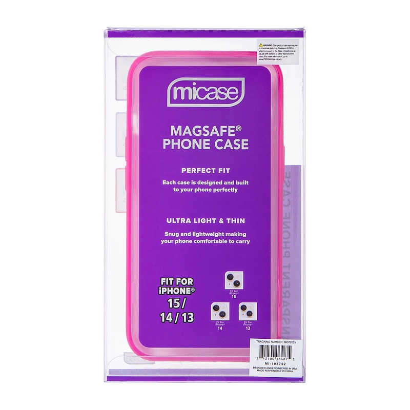 iPhone 15® MagSafe® Transparent Phone Case