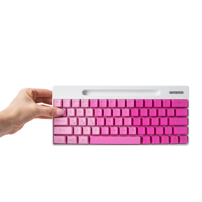 Digital Essentials™ Pink Ombre Fade Wireless Keyboard