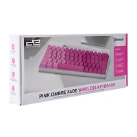 Digital Essentials™ Pink Ombre Fade Wireless Keyboard