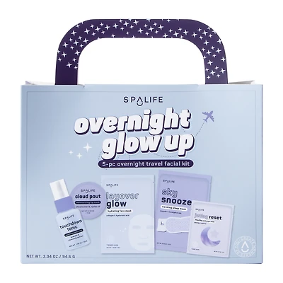 Overnight Glow Up Travel Facial 5-Kit