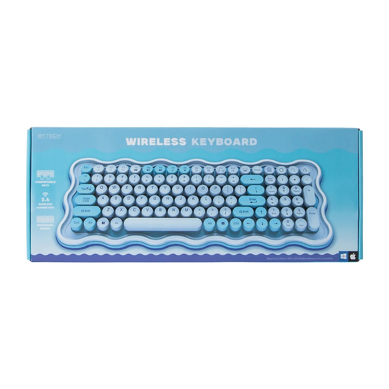 Wavy Wireless Keyboard