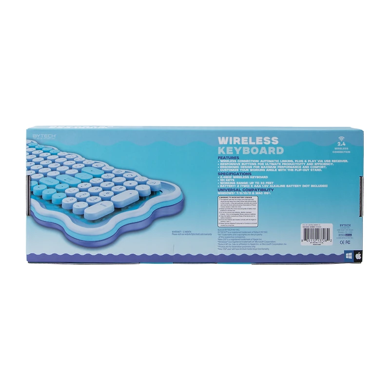 Wavy Wireless Keyboard