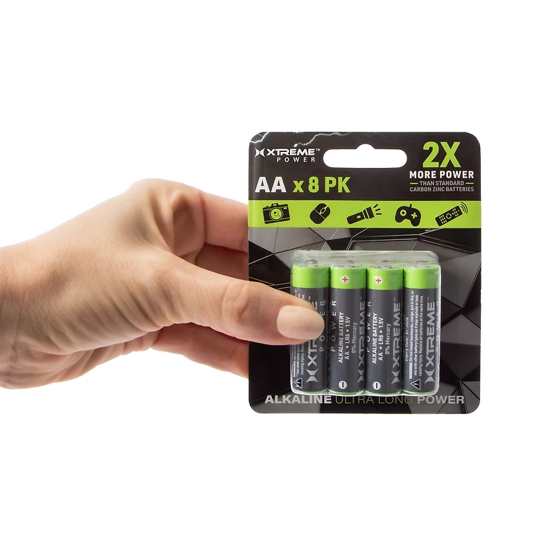 Xtreme Power™ AA Batteries 8-Pack