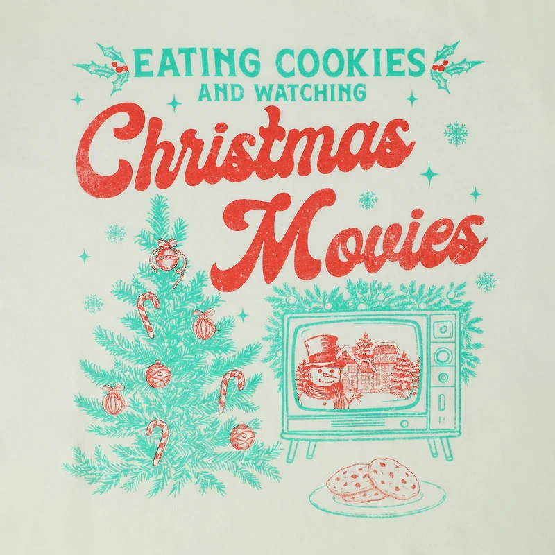 Christmas Movie & Cookies Graphic Tee