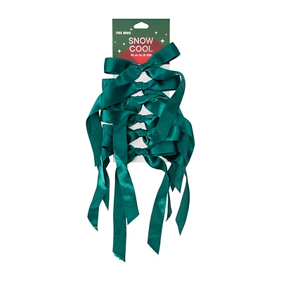 Snow Cool Tree Bows 6-Count