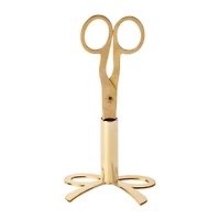 Gold Scissors And Holder Set
