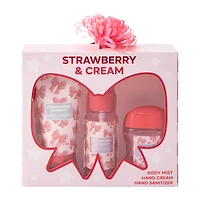Strawberry & Cream Beauty Set 3-Pack