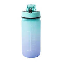 Mayim Dual Tone Light Blue Kid's Motivational Bottle 18oz