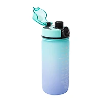 Mayim Dual Tone Light Blue Kid's Motivational Bottle 18oz