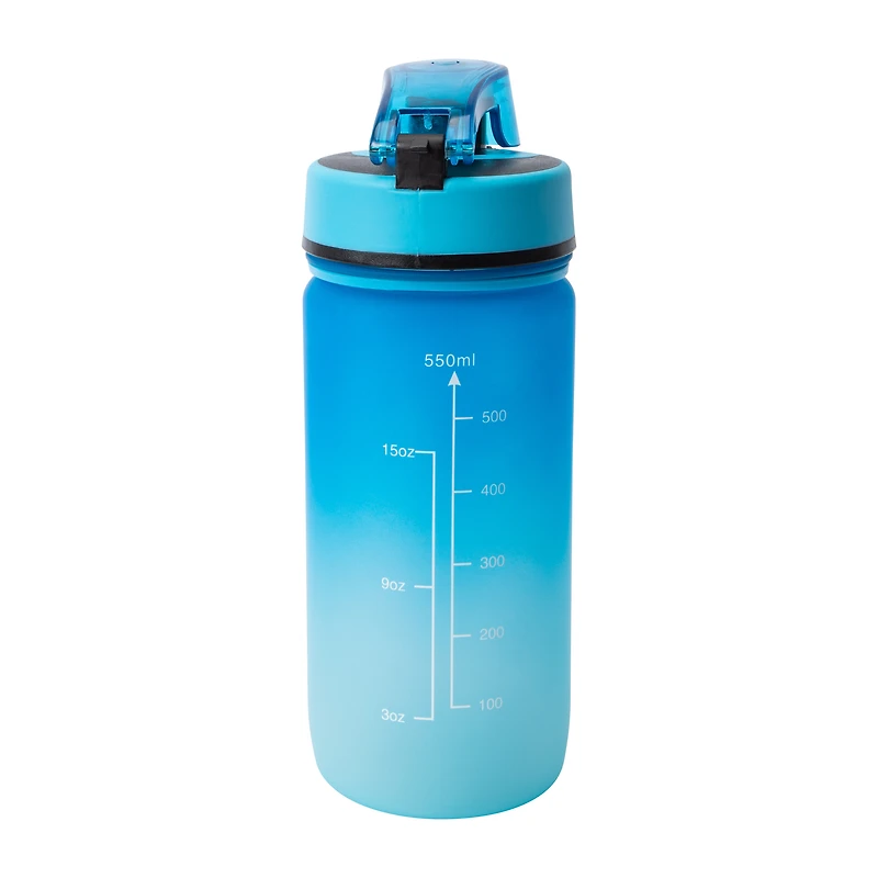 Mayim Gradient Blue Kid's Motivational Bottle 18oz
