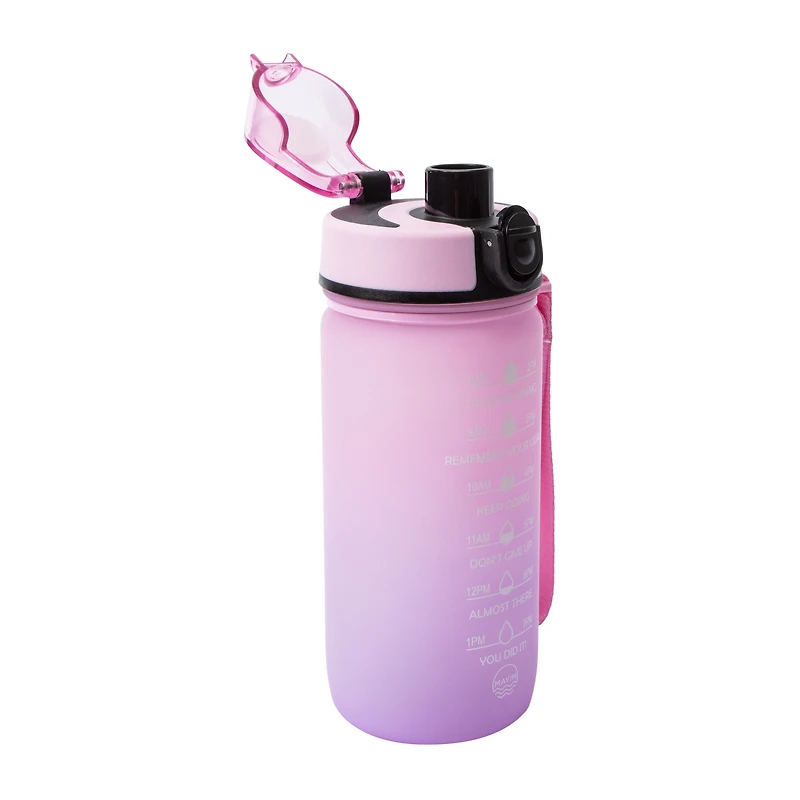 Mayim Pink Kid's Motivational Bottle 18oz
